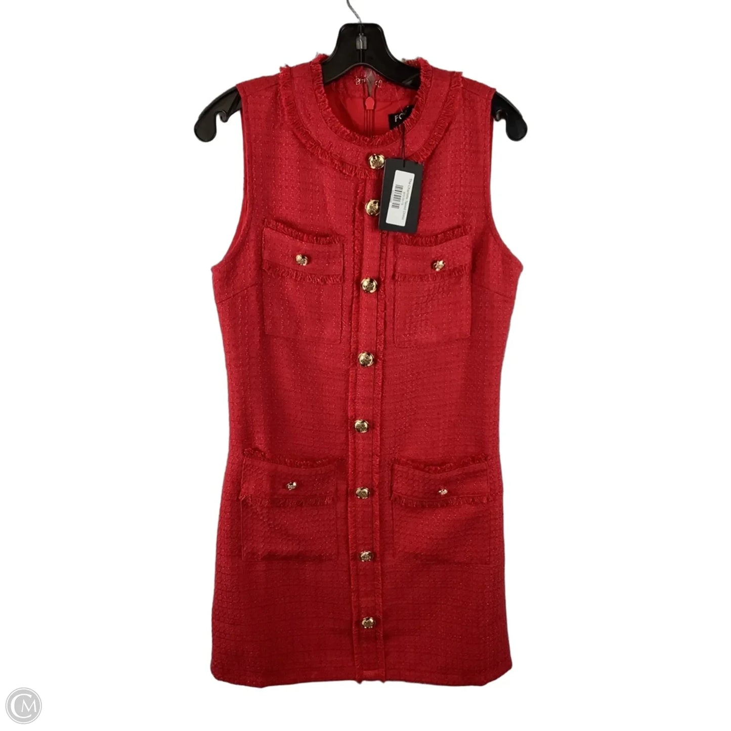 Dress Work By Fate In Red, Size: S