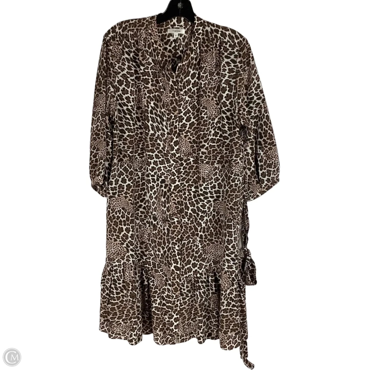 Dress Casual Midi By Tyler Boe In Animal Print, Size: 12