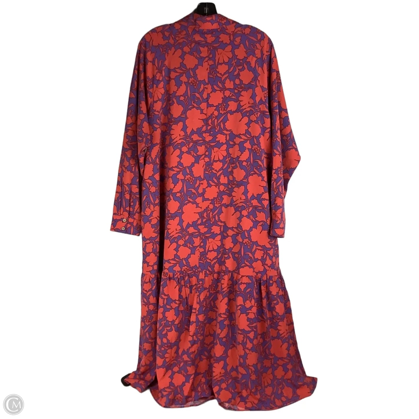 Dress Casual Maxi By Easel In Orange & Purple, Size: S