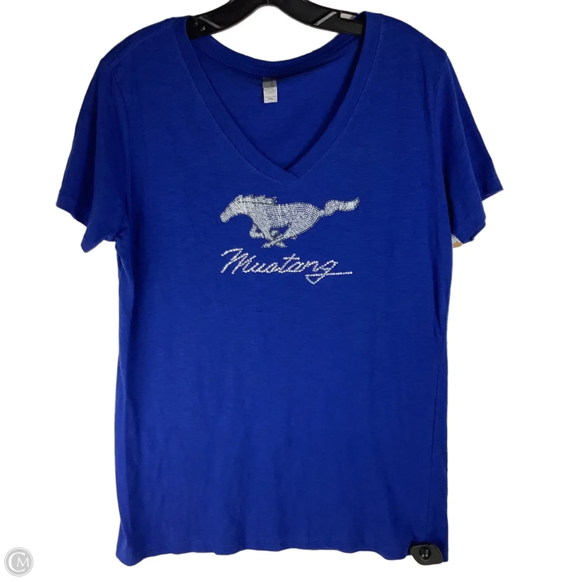 Top Short Sleeve Basic By Next Level In Blue, Size: Xxl