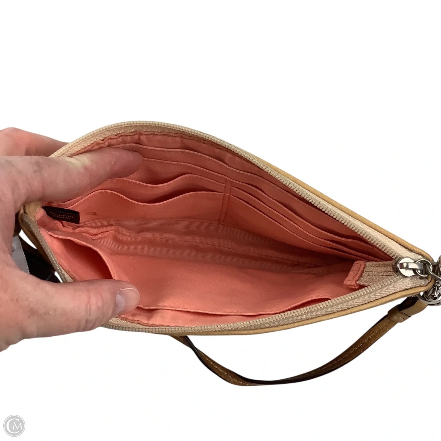 Wristlet Designer By Coach, Size: Medium