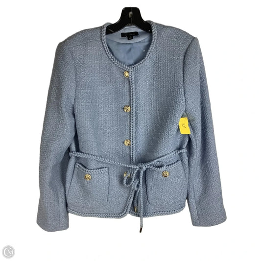 Blazer By Ann Taylor In Blue, Size: 10