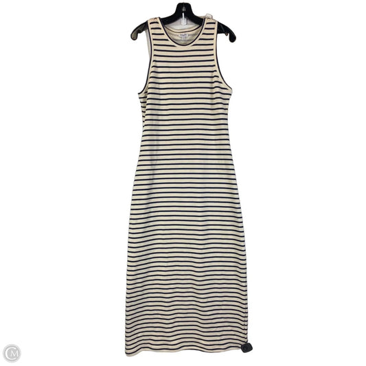Dress Casual Maxi By Splendid In Striped Pattern, Size: L