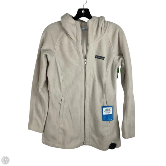 Jacket Fleece By Columbia In Cream, Size: M