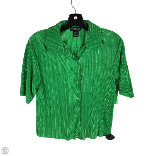 Top Short Sleeve By Rachel Zoe In Green, Size: Xs