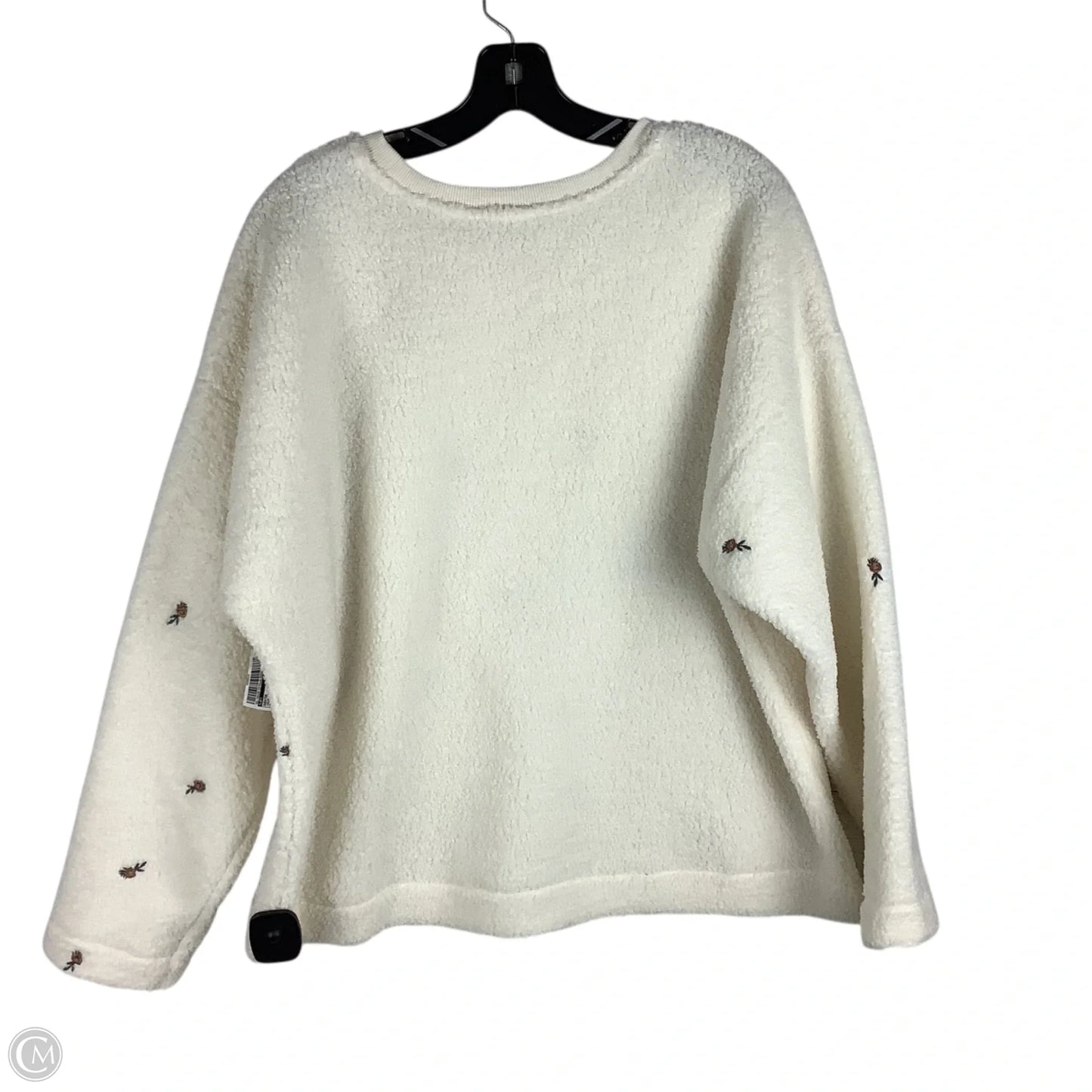 Sweater By Loft In Cream, Size: Xl