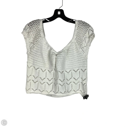 Top Short Sleeve By Aeropostale In White, Size: Xl