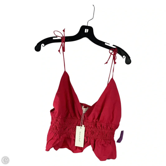 Top Sleeveless By Clothes Mentor In Pink, Size: Xl