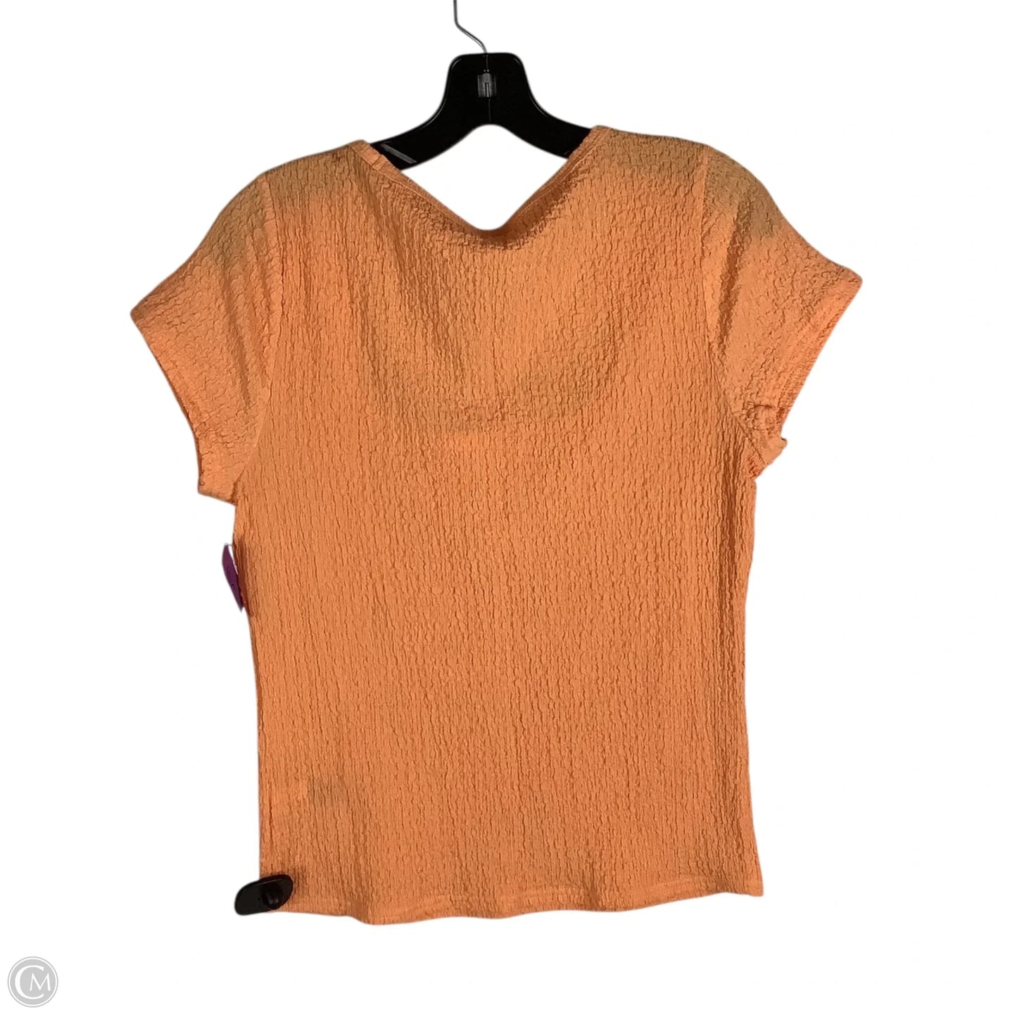 Top Short Sleeve By Old Navy In Orange, Size: L