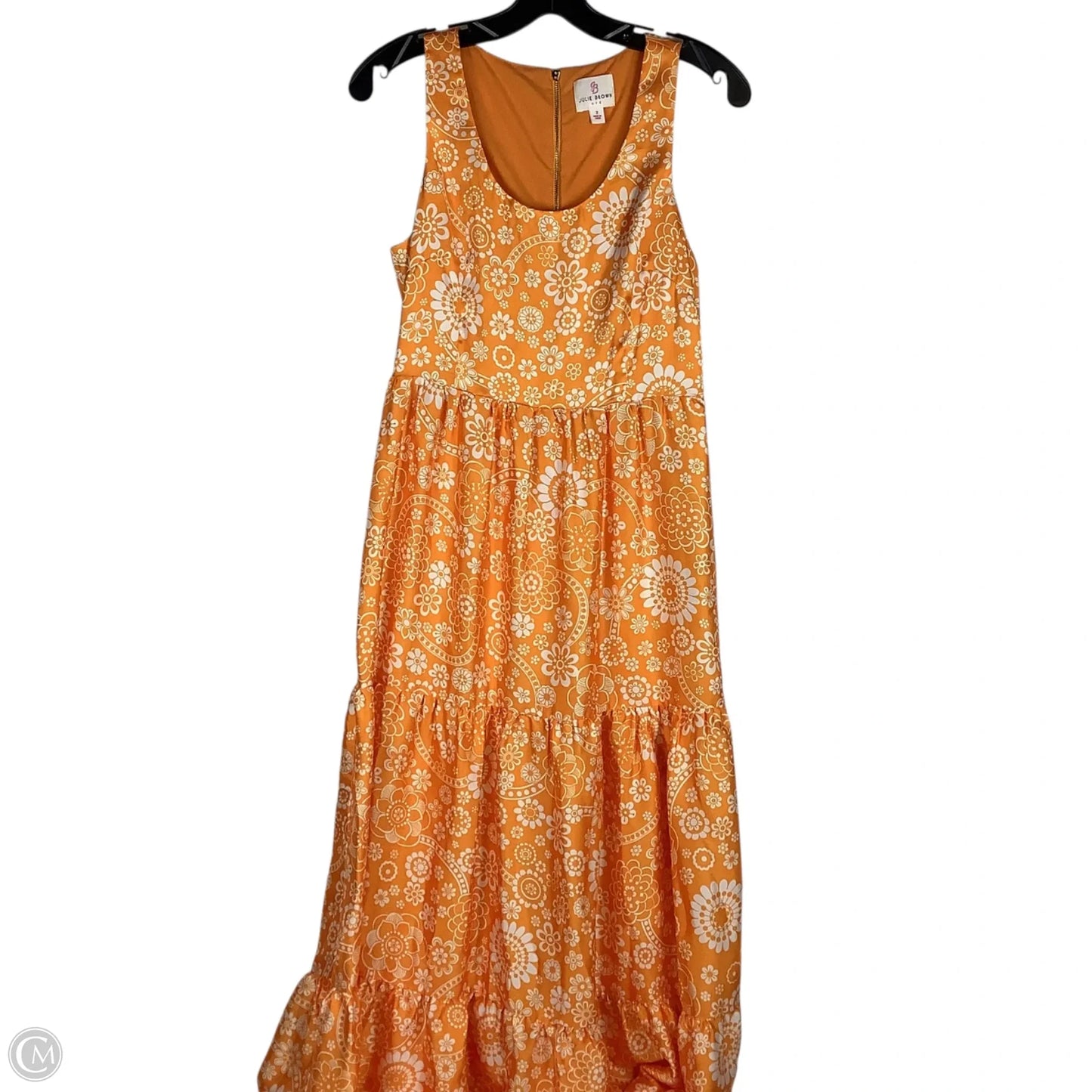 Dress Party Long By Julie Brown In Orange, Size: 2