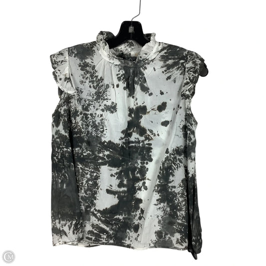 Top Short Sleeve By Cmc In Grey, Size: S