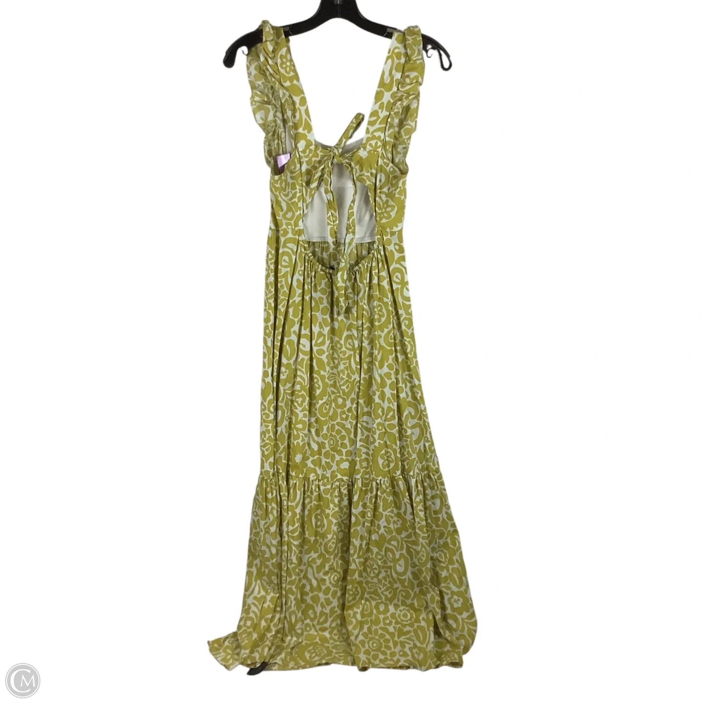 Dress Casual Maxi By Aakaa In Yellow, Size: M