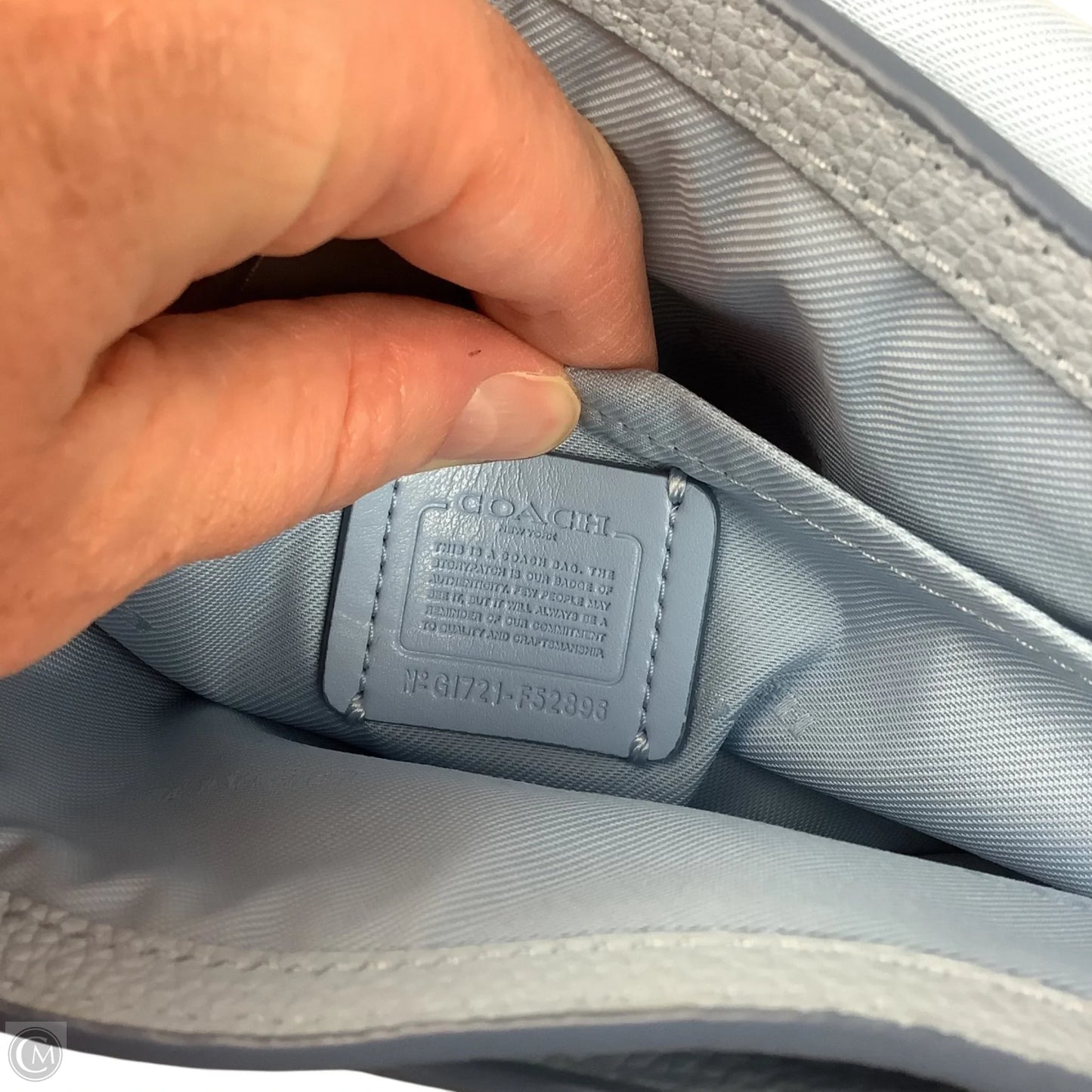 Crossbody Designer By Coach, Size: Small (AS IS)