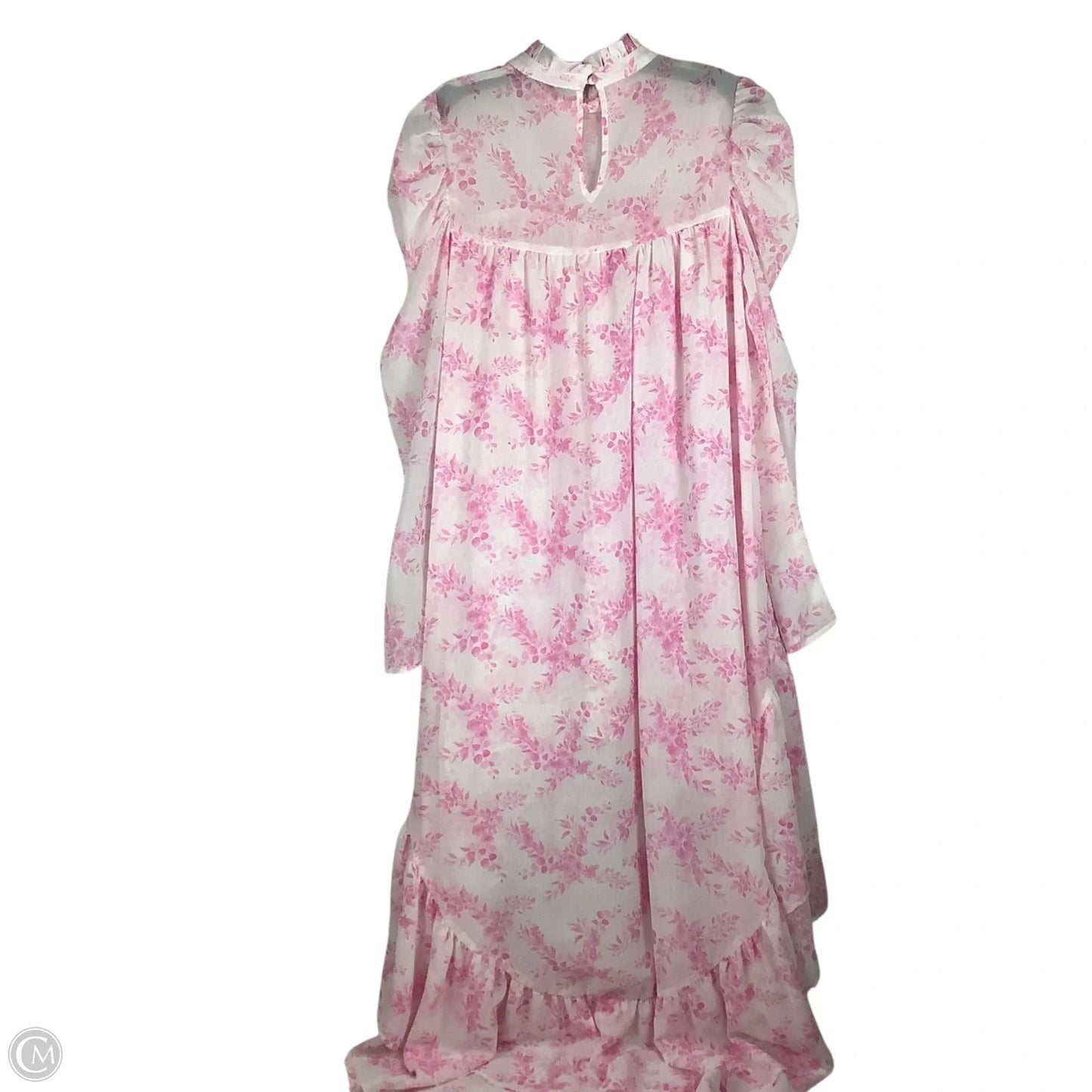 Dress Party Long By Clothes Mentor In Pink, Size: 8