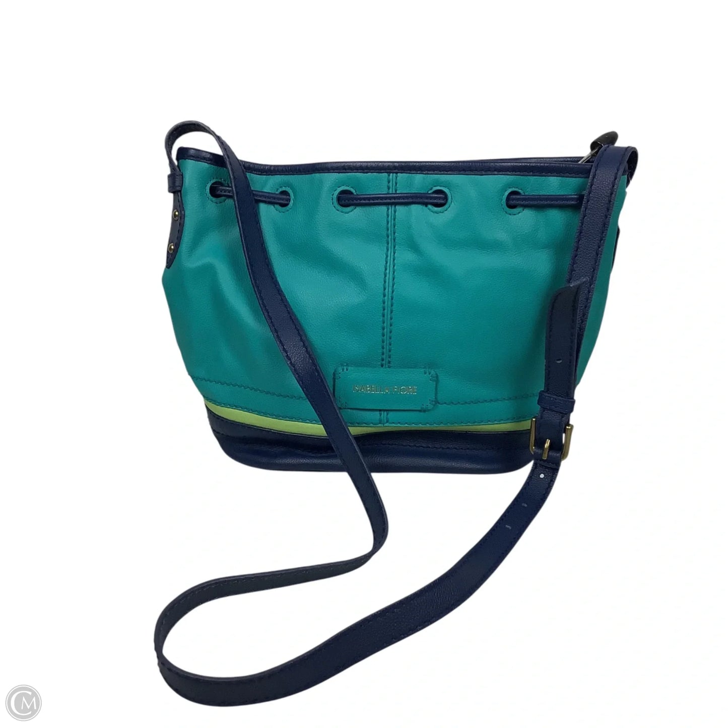 Crossbody Leather By Isabella Fiore, Size: Large