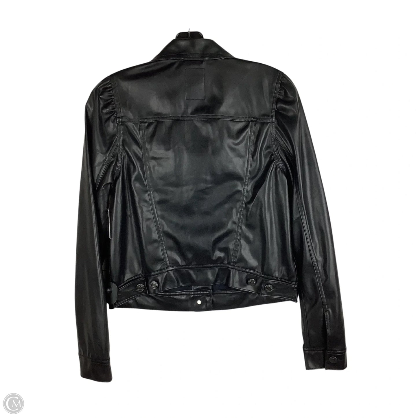 Jacket Moto By Gap In Black, Size: S