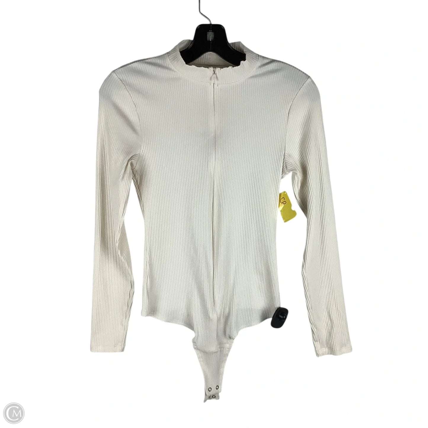 Bodysuit By Abercrombie And Fitch In Cream, Size: M