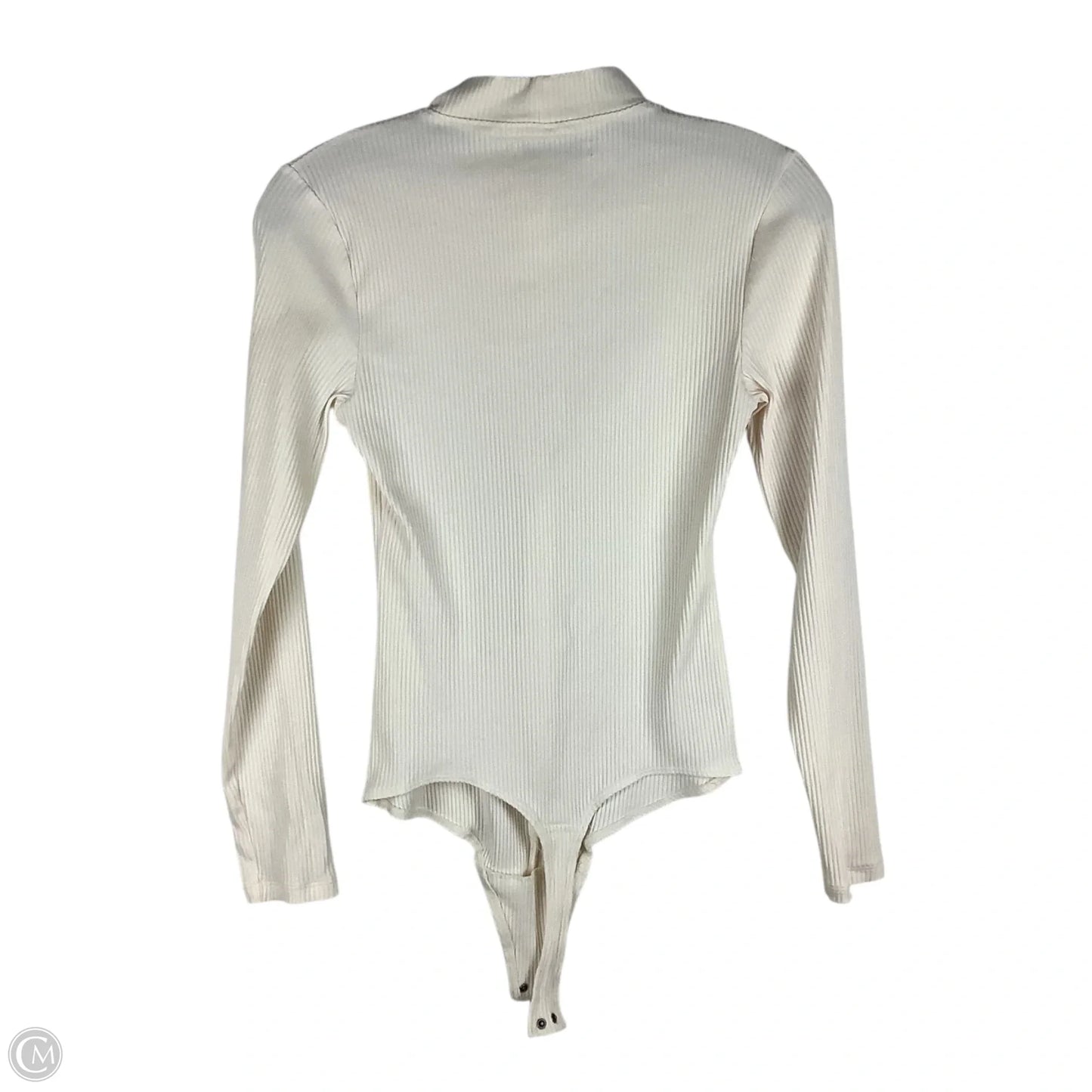 Bodysuit By Abercrombie And Fitch In Cream, Size: M