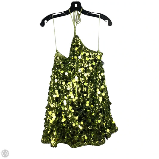 Dress Party Short By Princess Polly In Green, Size: 4