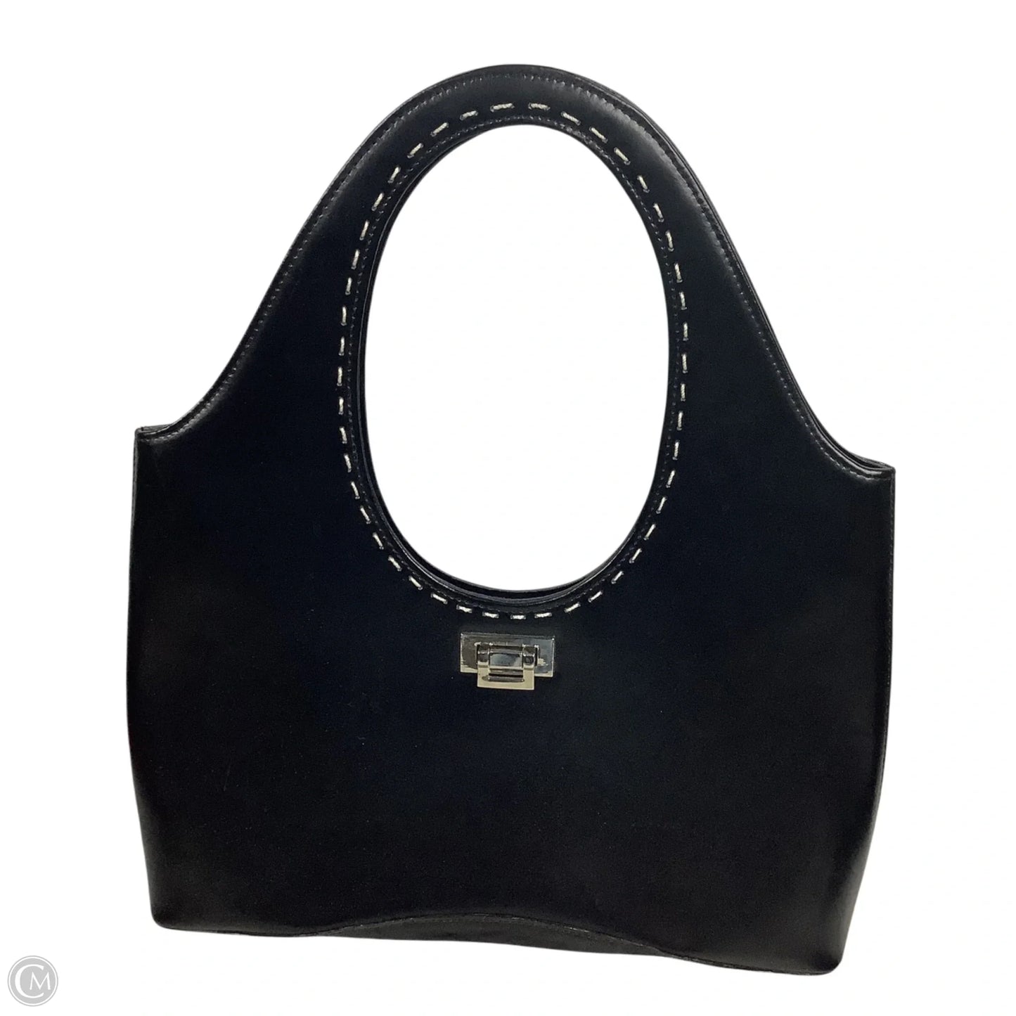 Handbag Leather By Clothes Mentor, Size: Medium