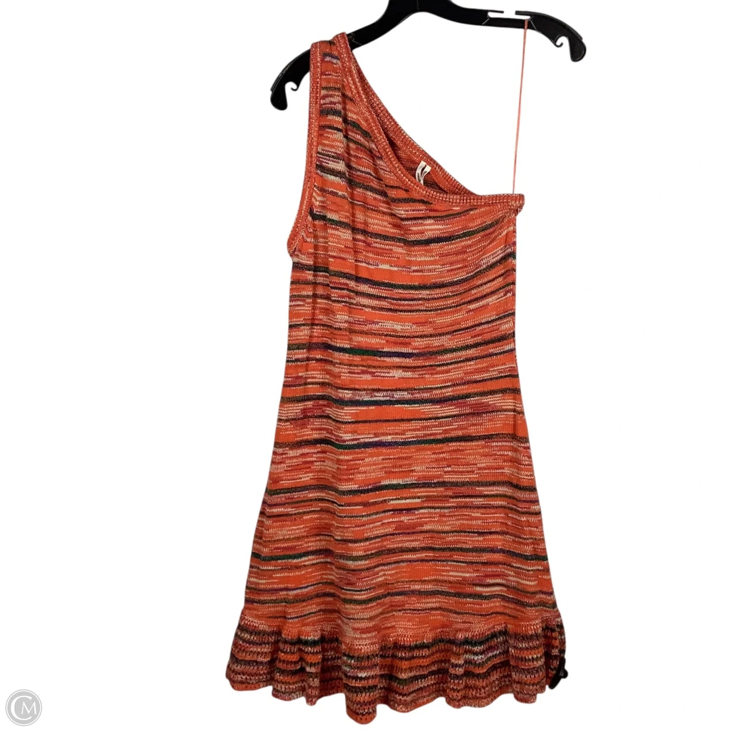 Dress Casual Short By Anthropologie In Orange, Size: M