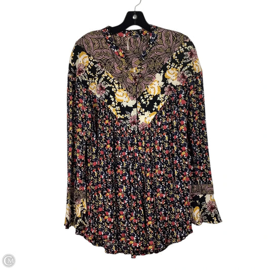Dress Casual Short By Free People In Floral Print, Size: M