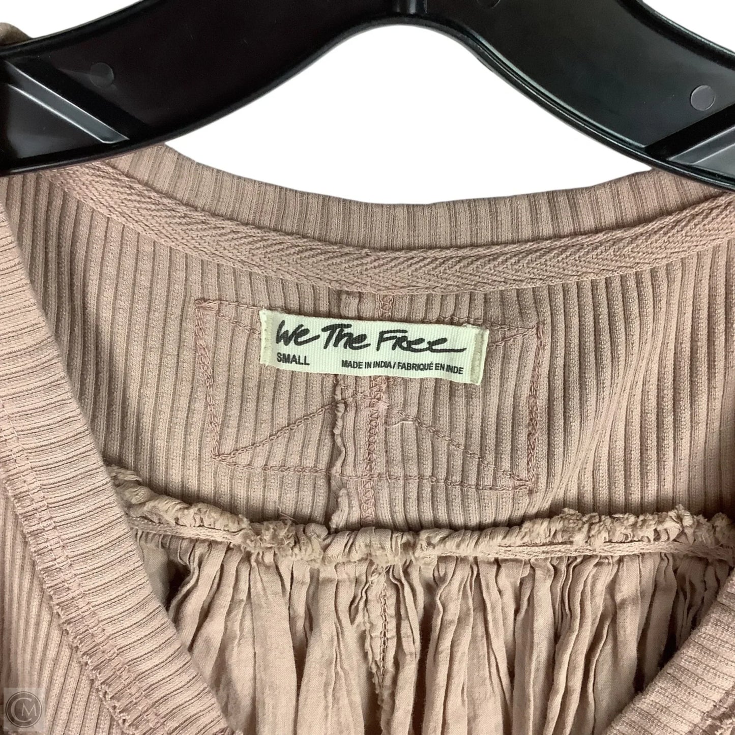 Top Long Sleeve By We The Free In Brown, Size: S
