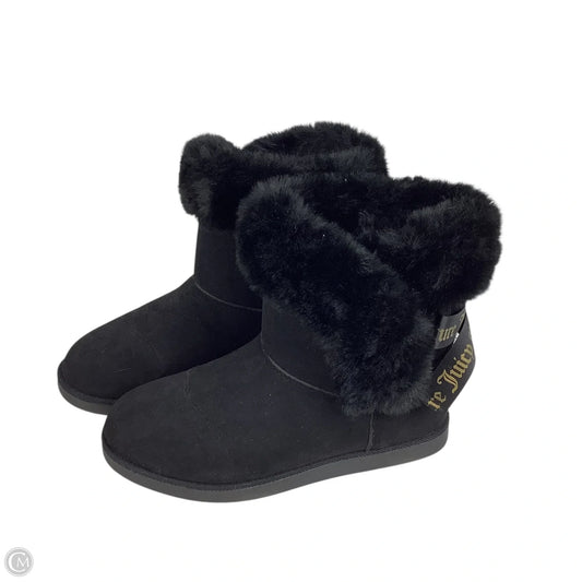 Boots Ankle Heels By Juicy Couture In Black, Size: 8.5