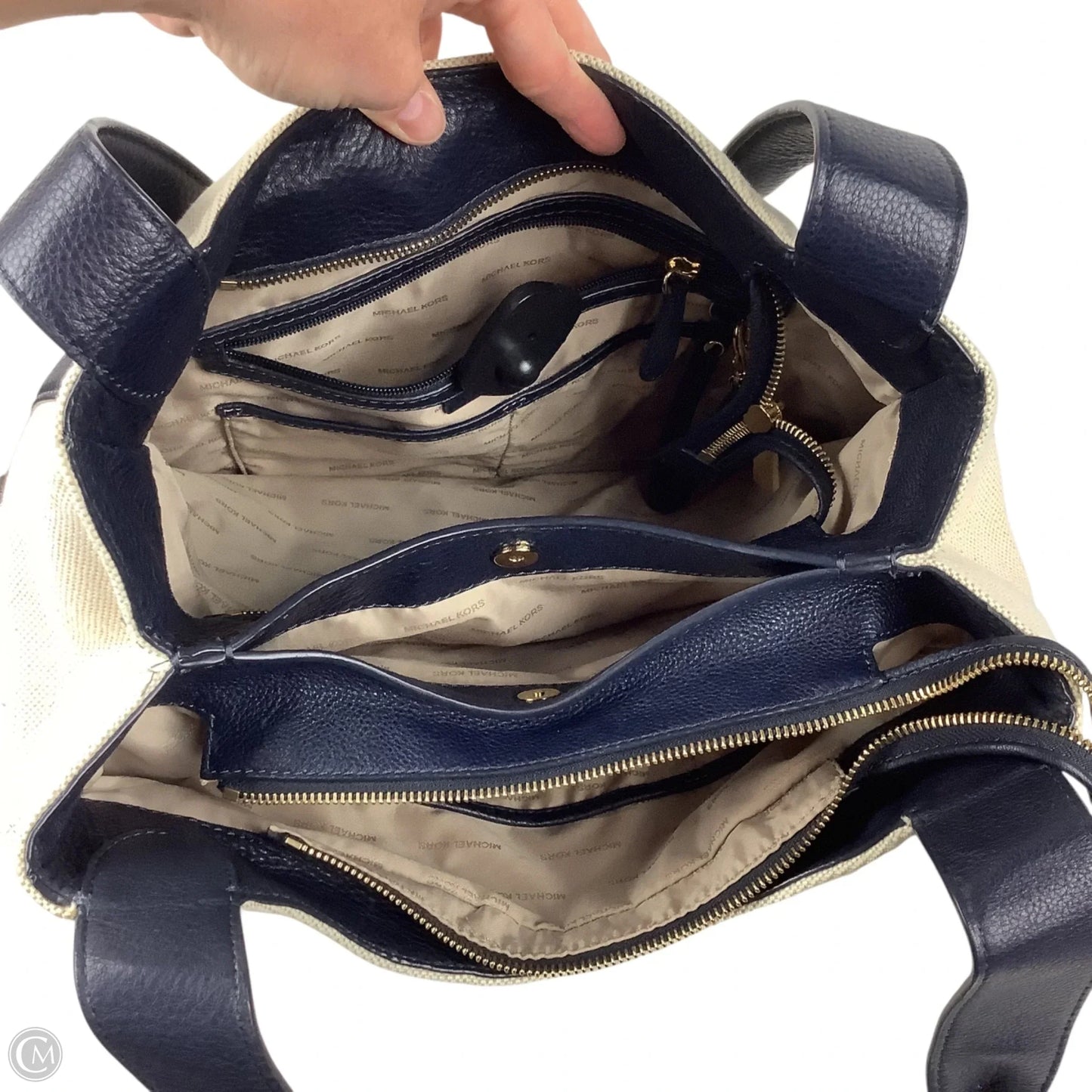 Handbag Designer By Michael Kors, Size: Large