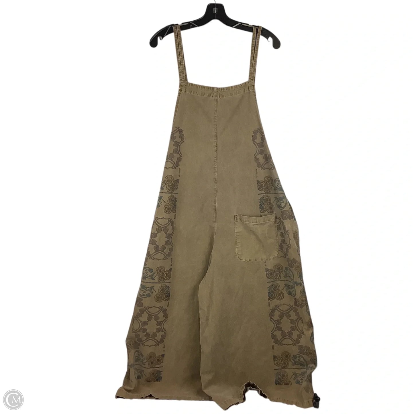 Overalls By Clothes Mentor In Brown, Size: Xl