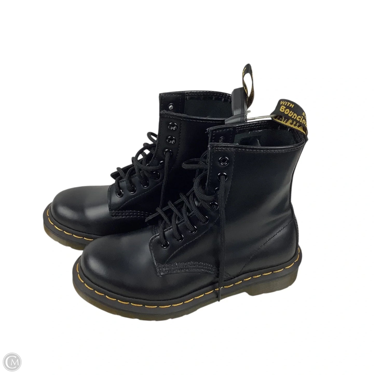 Boots Ankle Flats By Dr Martens In Black, Size: 5