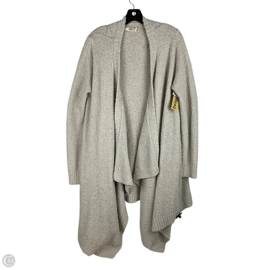 Sweater Cardigan Designer By Ugg In Cream, Size: Xl