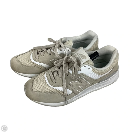 Shoes Athletic By New Balance In Cream, Size: 8