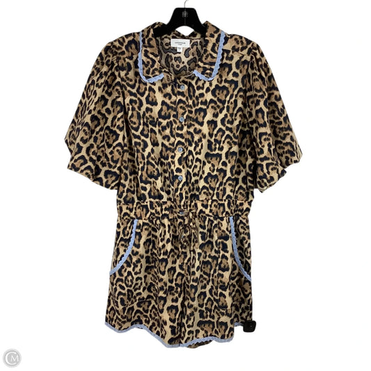 Romper By Anniewear In Animal Print, Size: L