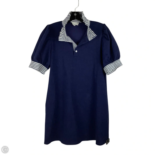 Dress Work By Entro In Navy, Size: S