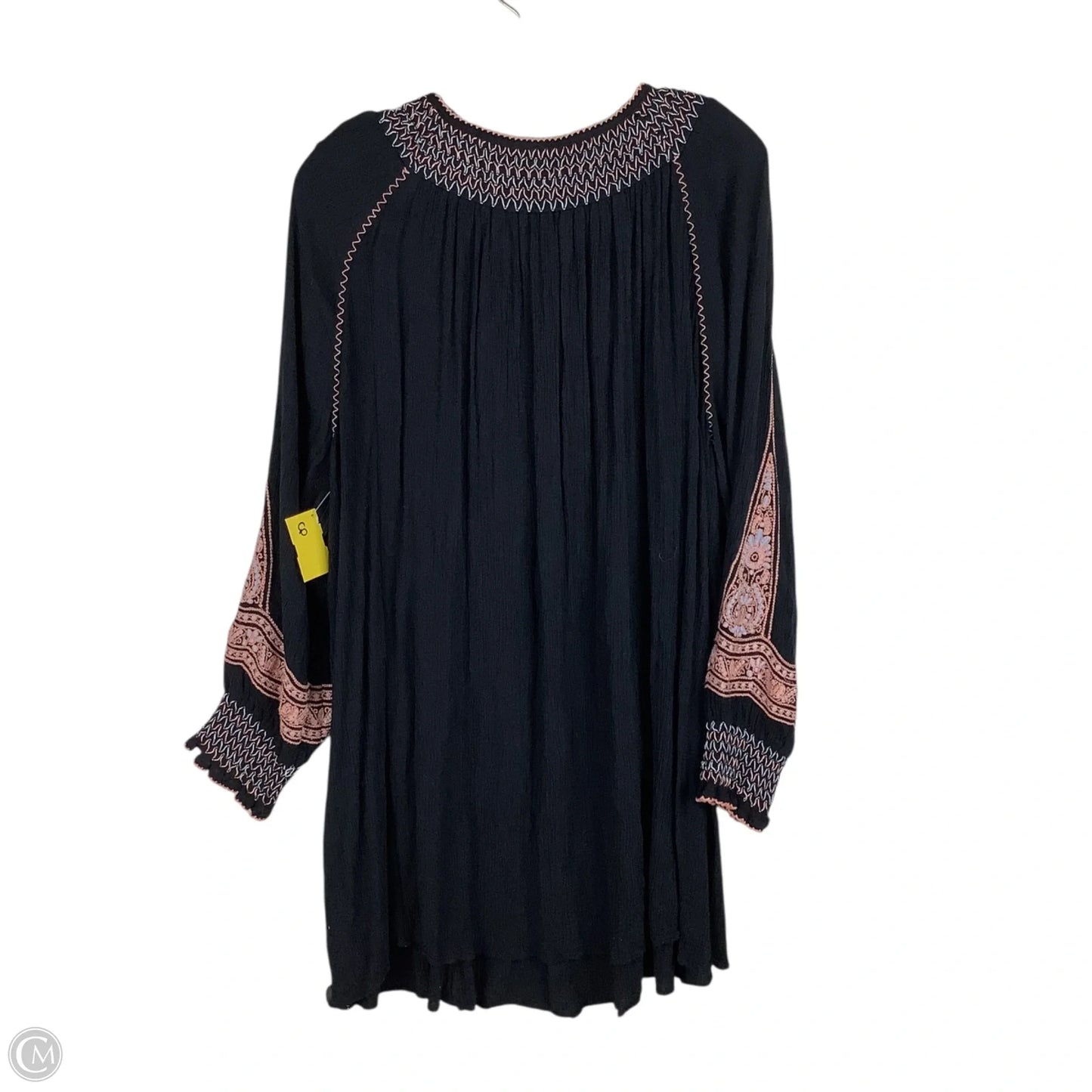 Dress Casual Short By Free People In Black & Pink, Size: S