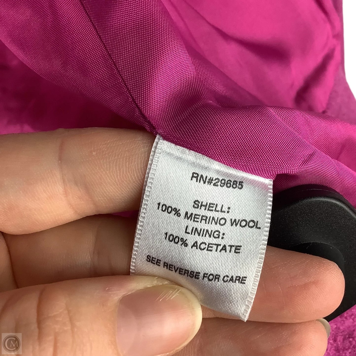 Blazer By Pendleton In Pink, Size: S, 100% merino wool