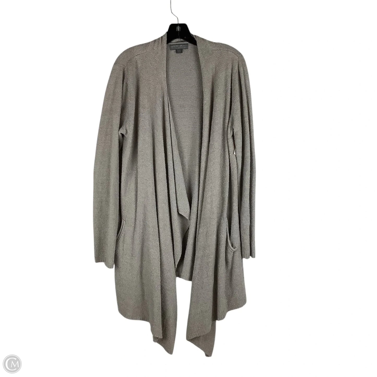 Sweater Cardigan By Barefoot Dreams In Taupe, Size: L/Xl