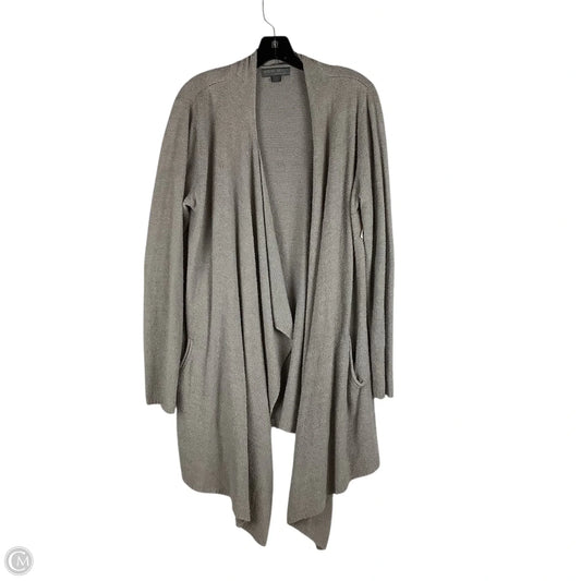 Sweater Cardigan By Barefoot Dreams In Taupe, Size: L/Xl