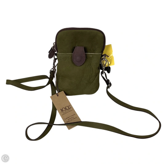 Crossbody Leather By Clothes Mentor, Size: Small