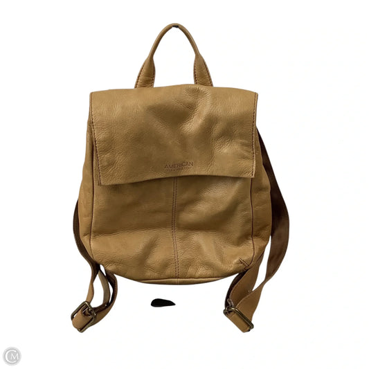 Backpack Leather By Clothes Mentor, Size: Small