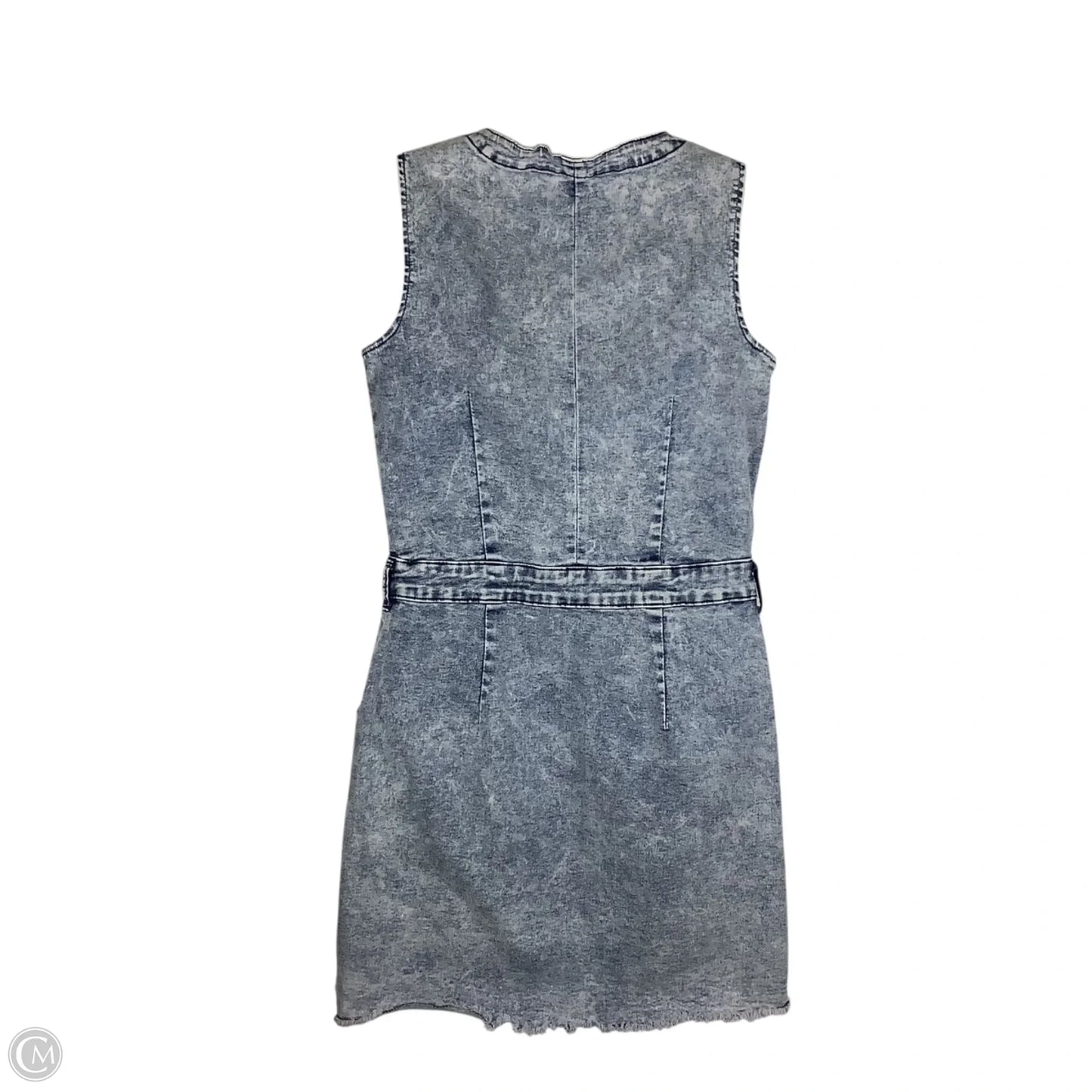 Dress Casual Short By Clothes Mentor In Blue Denim, Size: M