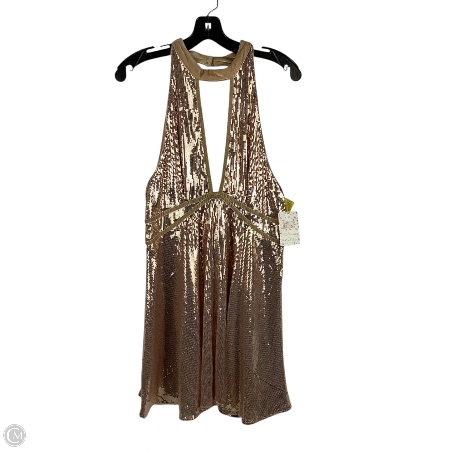 Dress Party Short By Free People In Rose Gold, Size: 12