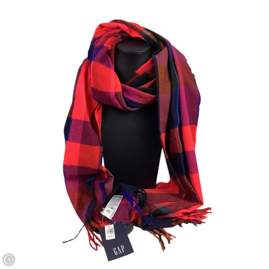Scarf Winter By Gap In Plaid Pattern