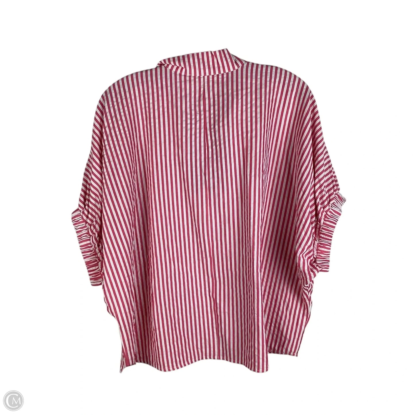 Top Short Sleeve By Entro In Pink, Size: L