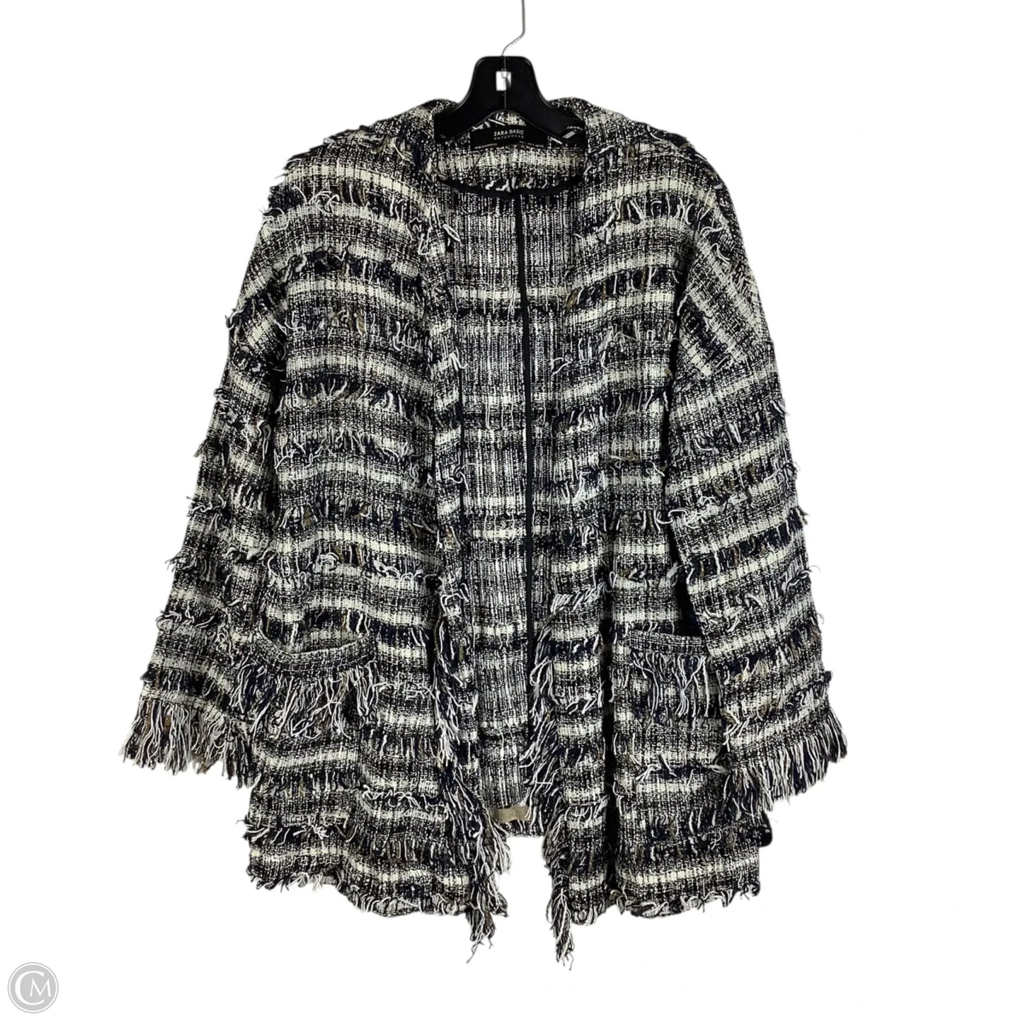 Blazer By Zara Basic In Navy, Size: S