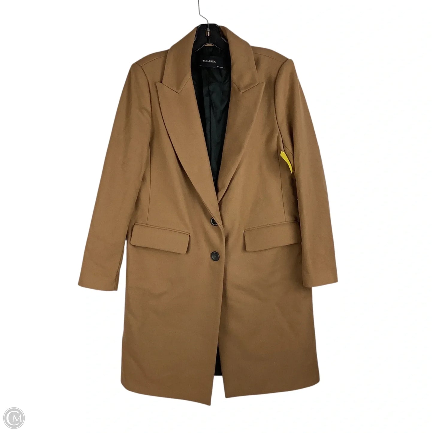 Coat Other By Zara Basic In Brown, Size: L