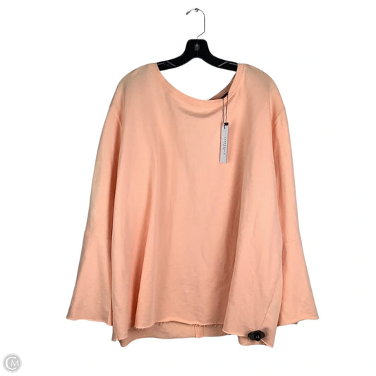 Sweatshirt Crewneck By Sanctuary In Peach, Size: 3x