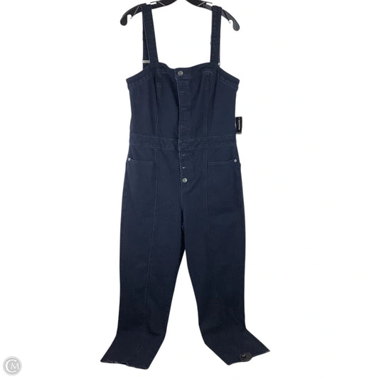 Jumpsuit By Express In Blue Denim, Size: 10