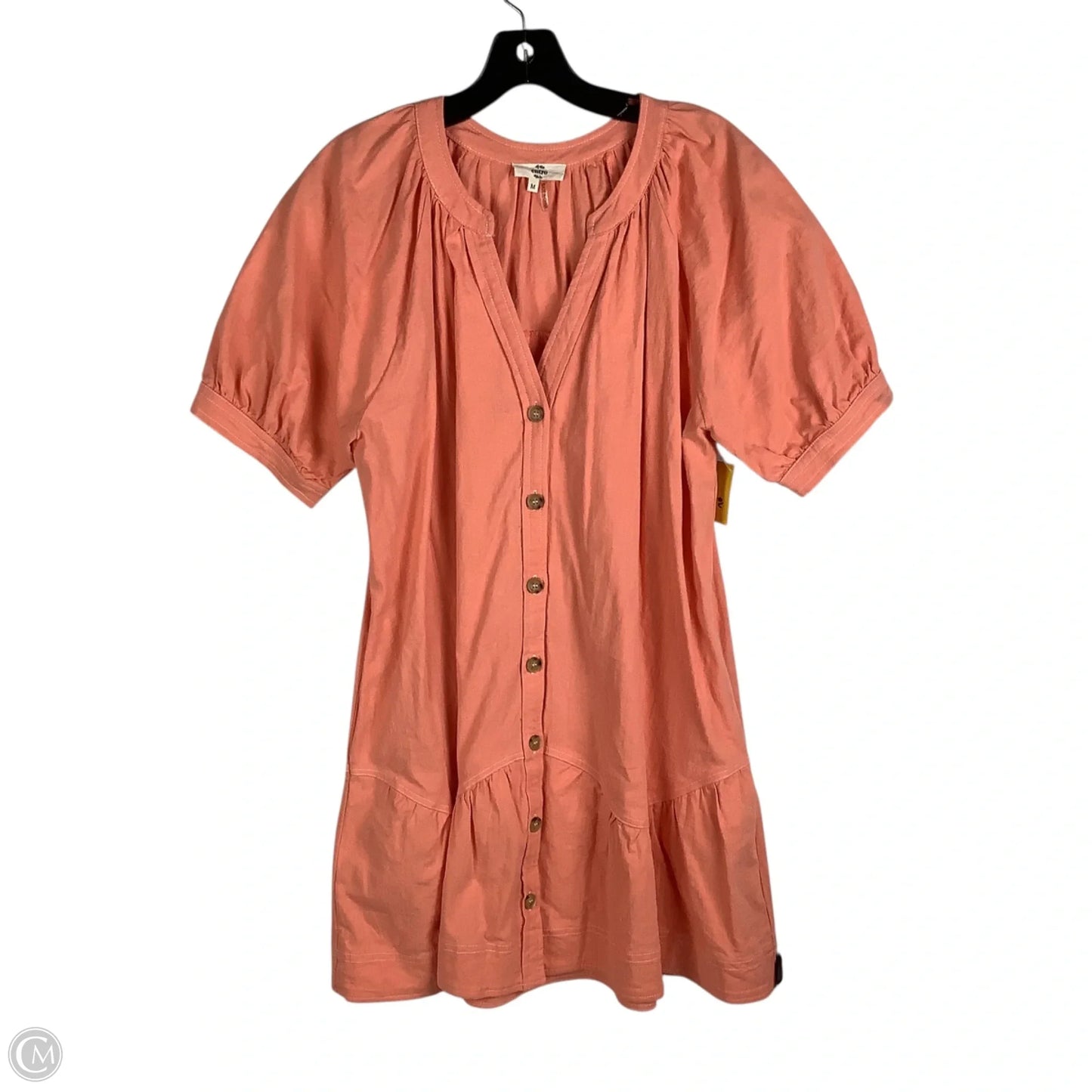 Dress Party Short By Entro In Peach, Size: M